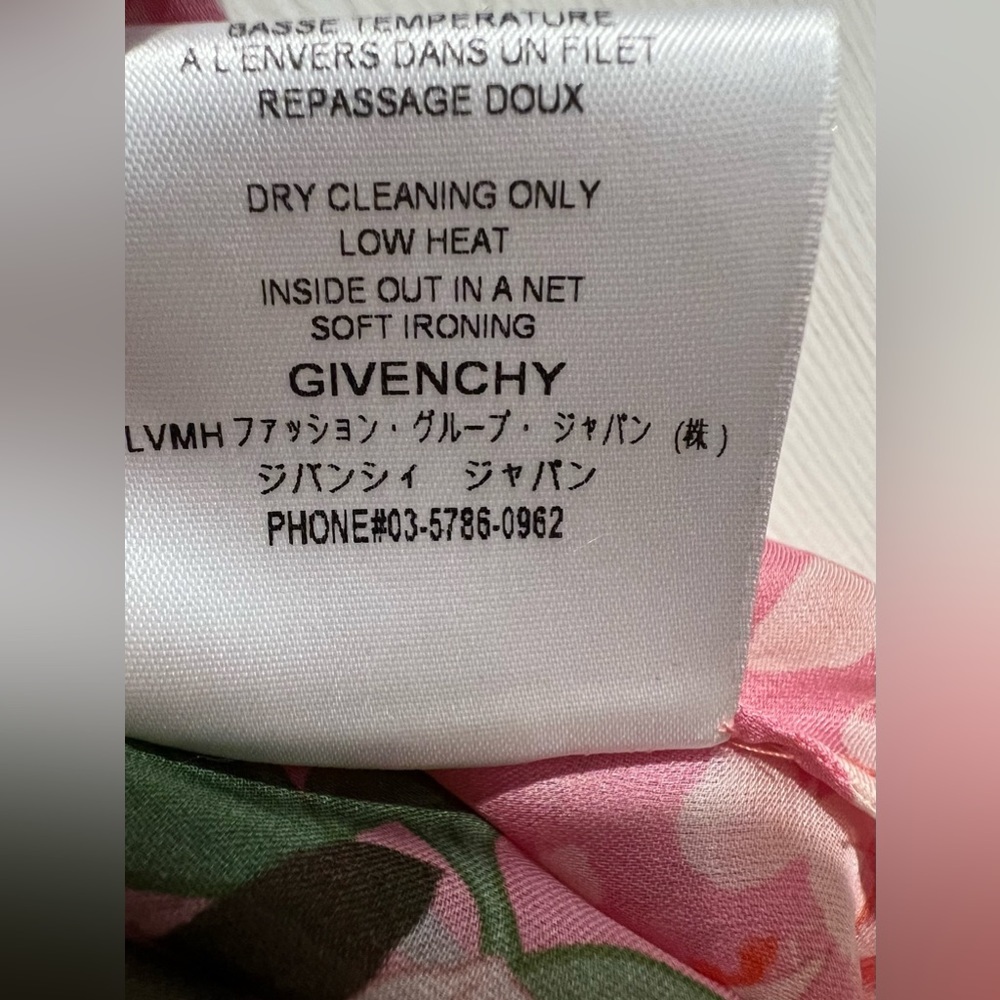 NWT $1680 Givenchy Floral Print Long Sleeve Shirt - Picture 15 of 16